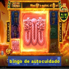 bingo de autocuidado